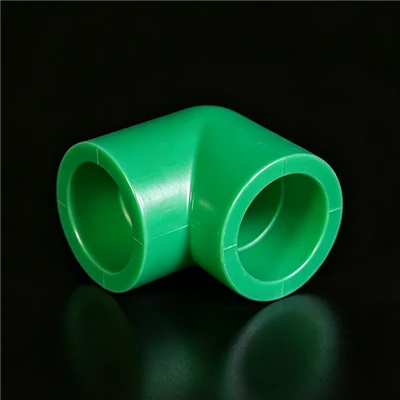 Зеленый PPR Колено 90 градусов